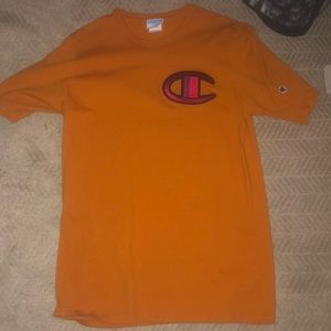big orange champion t-shirt